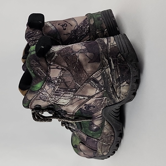 SHE Women's Outdoor Kosoha Hunting Ankle Lace Up Boots Camo Black Green Size 6.5 - Picture 4 of 16